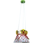 Suspensão SMILE 3xE14 Alt.Reg.xD.34cm multicores