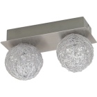 Aplique PARM 2xG4 12V C.20xL.9xAlt.11cm níquel