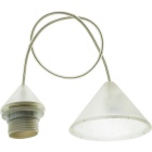 Armação para suspensão PN 1xE27 Alt.Reg.xD.11cm transparente (024459)