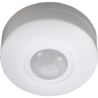Sensor de movimento IR branco IP20, ângulo de detecção 360° (1xdetector), em PC com protecção UV