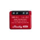 Shelly 1PM Mini Gen3 — Mini relé de 1 canal (ON/OFF) 8A con medición de consumo