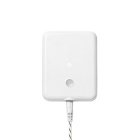 Shelly Flood Gen4 Black — Sensor de inundación/lluvia alimentado por batería con Wi-Fi+Zigbee+Matter