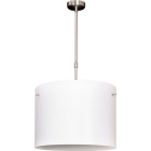 Suspensão ALANDRA 3xE14 Alt.Reg.xD.40cm branco