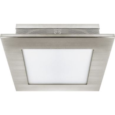 Plafond CAVA 2xE27 C.27xL.27xAlt.8cm Níquel