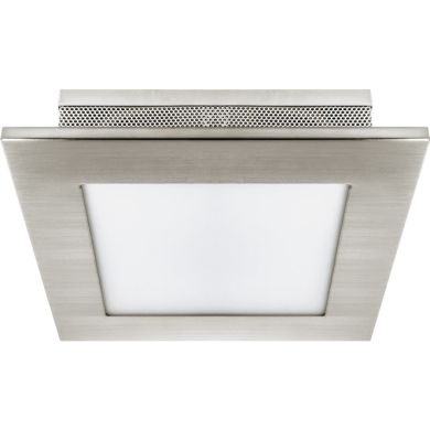 Plafond CAVA 2xE27 C.27xL.27xAlt.8cm Níquel