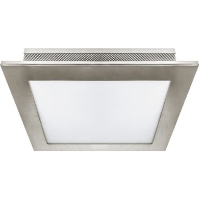 Plafond CAVA 3xE27 C.36xL.36xAlt.8cm Níquel
