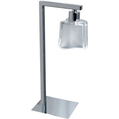 Candeeiro de mesa MOLEDO 1xGU10 C.11xL.19xAlt.39cm Cromado