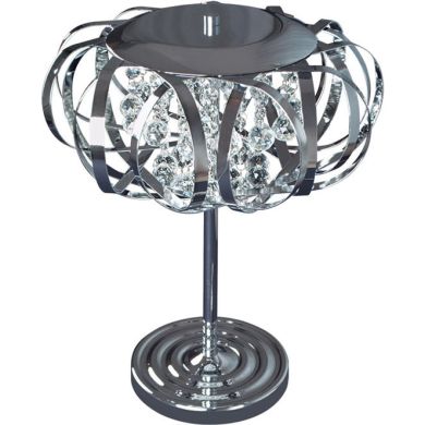 Table Lamp GLACIAR 3xG9 H.50xD.43cm Chrome