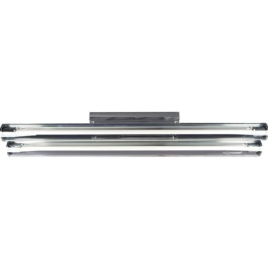 Plafond AGUAMARINA 2x39W G5 T5 C.91xL.14,5xAlt.11cm Cromado