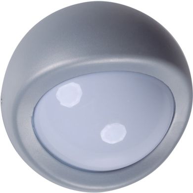 Aplique EUFRATES IP44 1xE27 An.12xD.19cm Aluminio + Policarbonato (PC) Gris