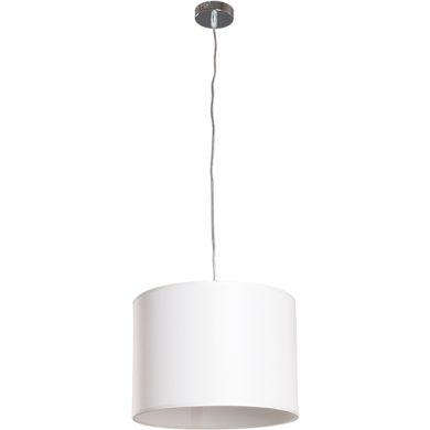 Suspensão NICOLE 1xE27 Alt.Reg.xD.30cm Branco