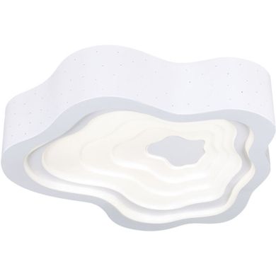 Plafond NIMBUS 1xG10q T5 circ. C.46xL.43xAlt.9cm branco