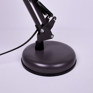 Table Lamp ANTIGONA articulated 1xE27 L.15xH.Reg.cm matt grey