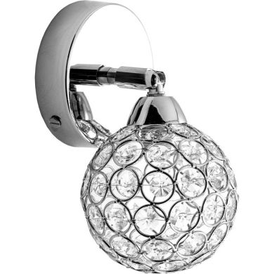 Aplique KEGAN 1xG9 C.11xL.19xAlt.11cm cromado