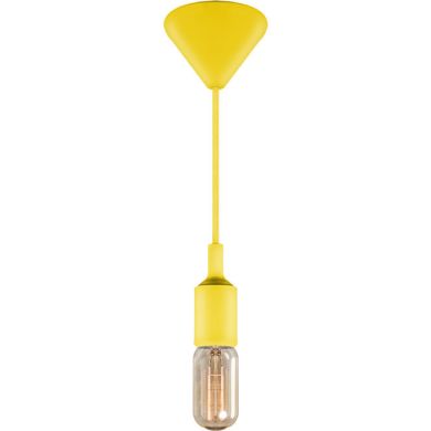 Suspensão COLIBRI 1xE27 Alt.Reg.xD.7cm Amarelo