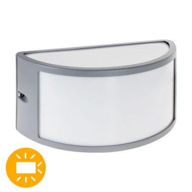 Wall Lamp TUA IP44 1xE27 L.25xW.12xH.13,5cm Grey