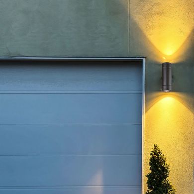 Wall lamp TUELA 2xGU10 max7W IP44 black