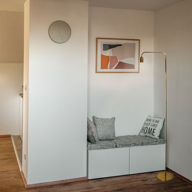 Candeeiro de pé SPACE 1xE27 C.20xL.40xAlt.150cm latonado