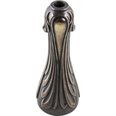Column H.13,5xD.5cm, in antique zamak