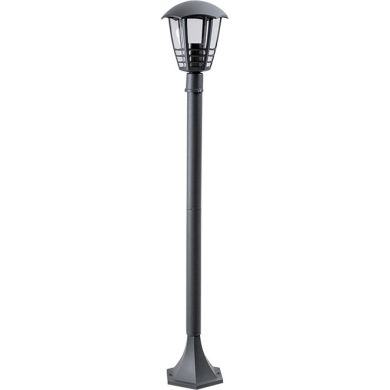 Farola TERVA IP44 1xE27 Al.100xD.17cm Antracita