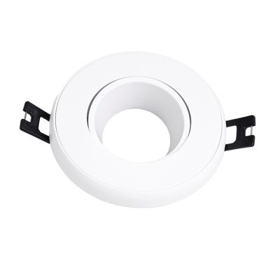 Aro Empotrable ONIRO redondo Al.2,9xD.9cm Policarbonato (PC) Blanco