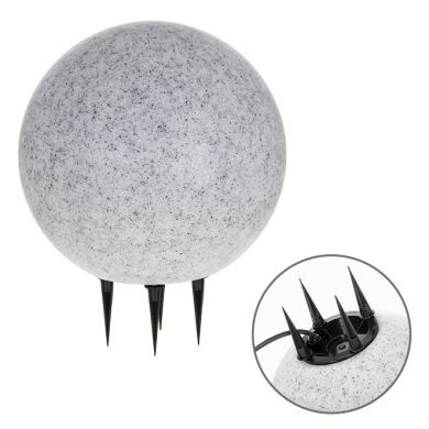 Spike Light Ball BONINA IP65 1xE27 H.37xD.30cm Granite