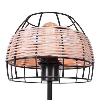 Candeeiro de mesa SOTERO D.20xAlt.43,5cm 1xE27 em Vime