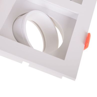 Frame for Downlight HECATE 3xGU10/GU5.3 (MR16) L.27,2xW.10,2xH.3,6cm Polycarbonate (PC) White