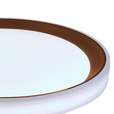 Plafond LUANDA redondo D.40cm 48W 3000-4000-6000K Cinzento