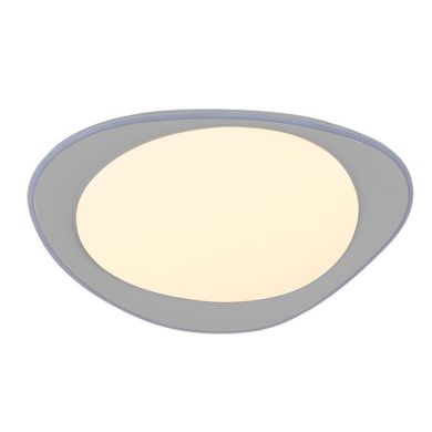 Plafond DAIRE redondo D.55cm 72W LED 3000-4000-6500K Cinzento