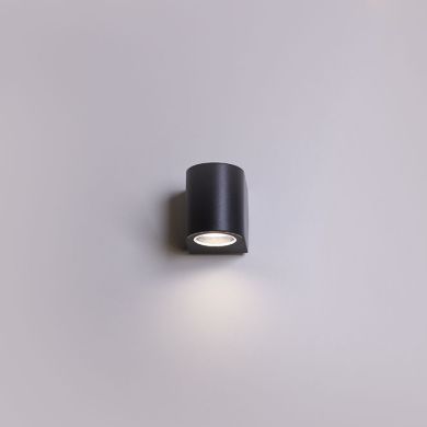 Aplique VEIGA 1xGU10 IP44 Negro