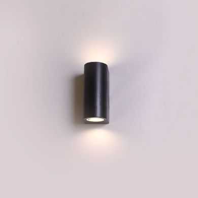 Aplique VEIGA 2xGU10 IP44 Negro