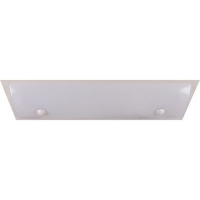 Plafond DOLOMITE 2xG13 T8 60cm L.71xW.24xH.7cm Acrylic White