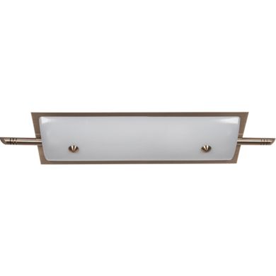 Plafond KUYLA 2xG13 T8 60cm C.95xL.24xAlt.7cm Acrílico Oxidado