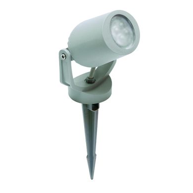 Spike Luminaire TOMMY 1xGU10 6W CCT (2colors) switch IP66 L.12,2xW.13,5xH.31cm grey resin