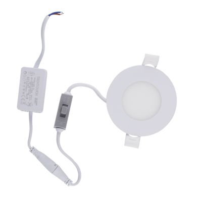 Downlight INTEGO CLASSIC round 5W LED CCT 320lm 120° H.2xD.8,5cm White