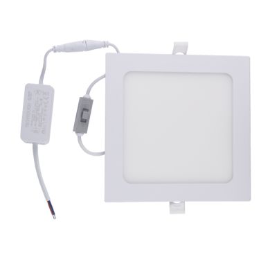Downlight INTEGO CLASSIC square 12W LED CCT 1000lm 120° L.17xW.17xH.2cm White