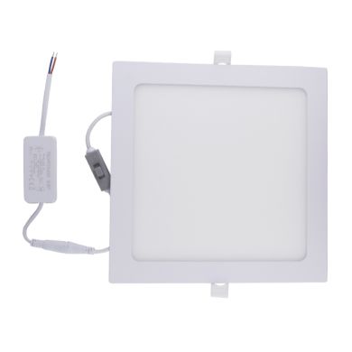Downlight INTEGO CLASSIC square 18W LED CCT 1600lm 120° L.22,5xW.22,5xH.2cm White