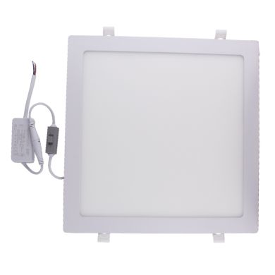 Downlight INTEGO CLASSIC square 24W LED CCT 2200lm 120° L.30xW.30xH.2cm White