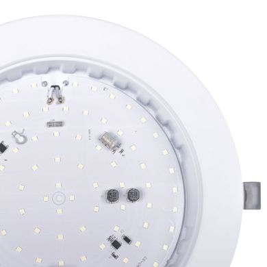 Foco de encastrar INTEGO 2.0 redondo 15W LED 1200lm 6400K 120° Alt.2,7xD.14,5cm branco