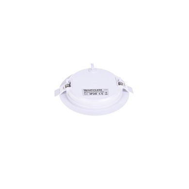 Foco de encastrar INTEGO 2.0 PC redondo 6W LED 600lm 4000K 120° Alt.2,5xD.12,5cm branco
