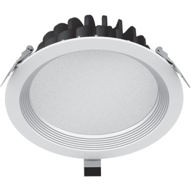 Foco de encastrar INTEGO PRO redondo 1x23W LED 1300lm 6400K 120° Alt.0,3xD.20cm branco