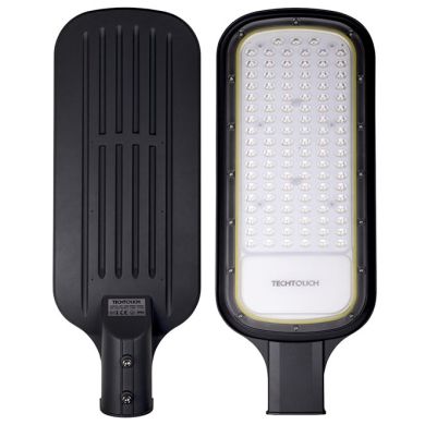 Aplique de rua X² LED SUPERVISION IP65 150W LED 12000lm 6400K C.20,6xL.54,5xAlt.7,2cm preto