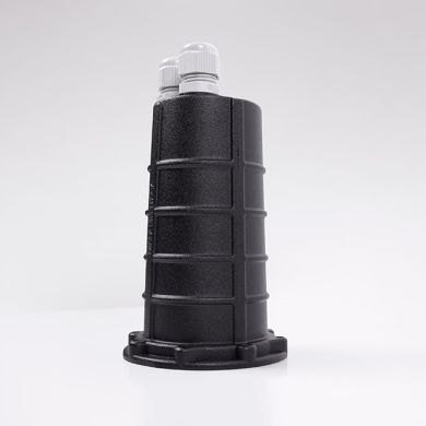 Ground Recessed Lamp ORMA round IP65 1xGU10 H.18xD.11cm Stainless Steel