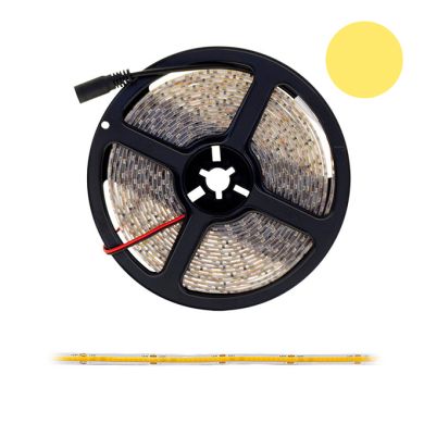 Fita LED SENSATION COB 24Vdc 10W LED 3000K 1000lm/m 5m/rolo