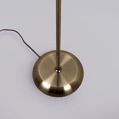 Floor Lamp STU 1xG9 H.140xD.45cm Antique brass