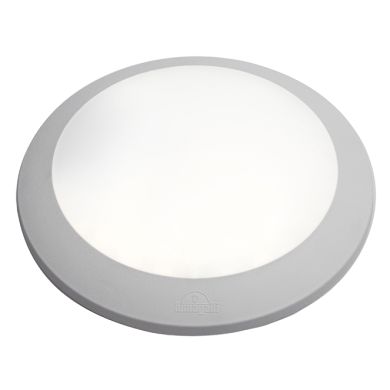 Wall lamp UMBERTA 2xE27 IP66 H.9,4xD.35cm grey resin
