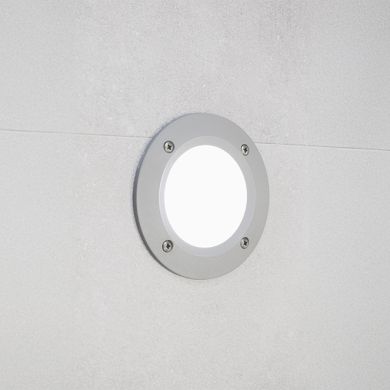 Aplique de encastrar LETI 1xGX53 IP66 L.8xD.13,4cm resina cinzenta