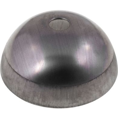 1/2 esfera de ferro 2,7xD.6cm (em bruto) (Peça estampada) (1*2 ESF 60 F701)