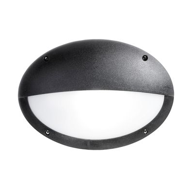 Wall Lamp MADDI 1xE27 IP66 L.33xW.9xH.23cm black resin